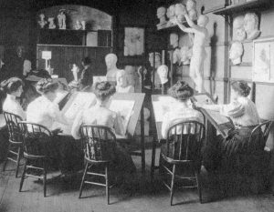 Yale_School_of_Fine_Arts_women_students